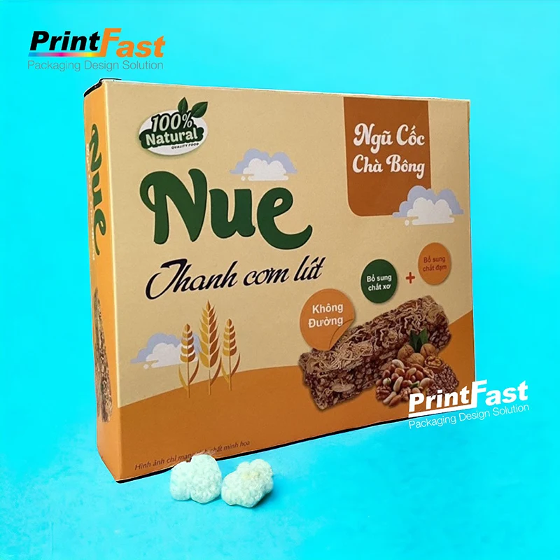 in hộp giấy đựng ngũ cốc