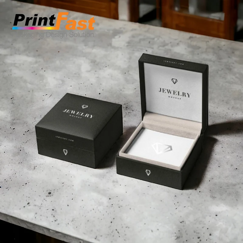 in hộp giấy đựng trang sức