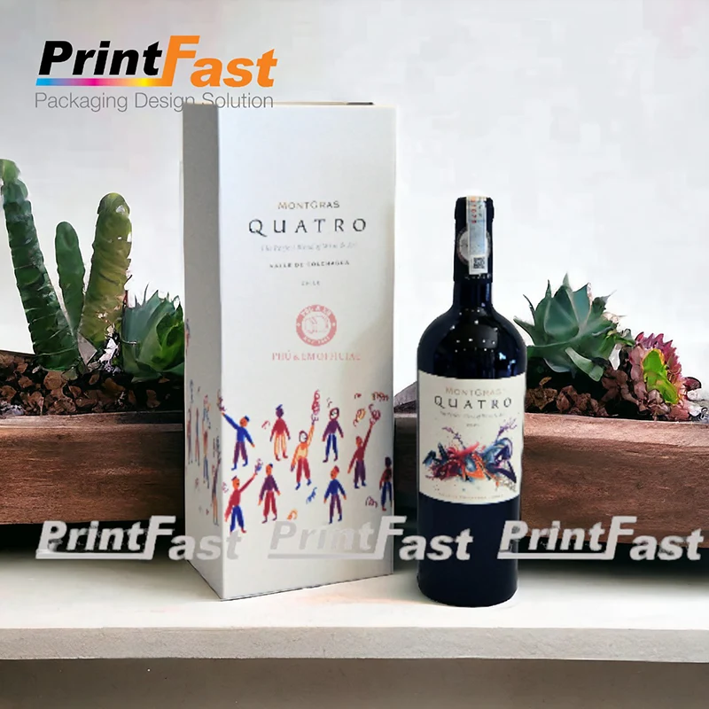in hộp giấy đựng rượu
