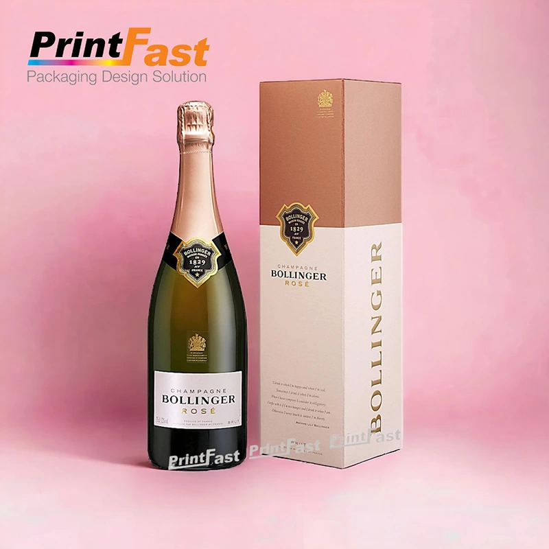 in hộp giấy đựng rượu