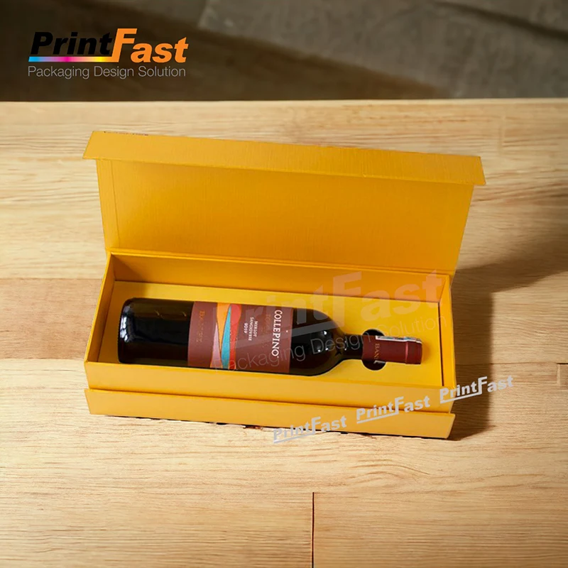 in hộp giấy đựng rượu