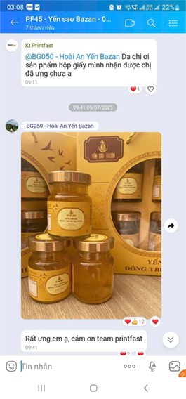 in hộp giấy tại xưởng