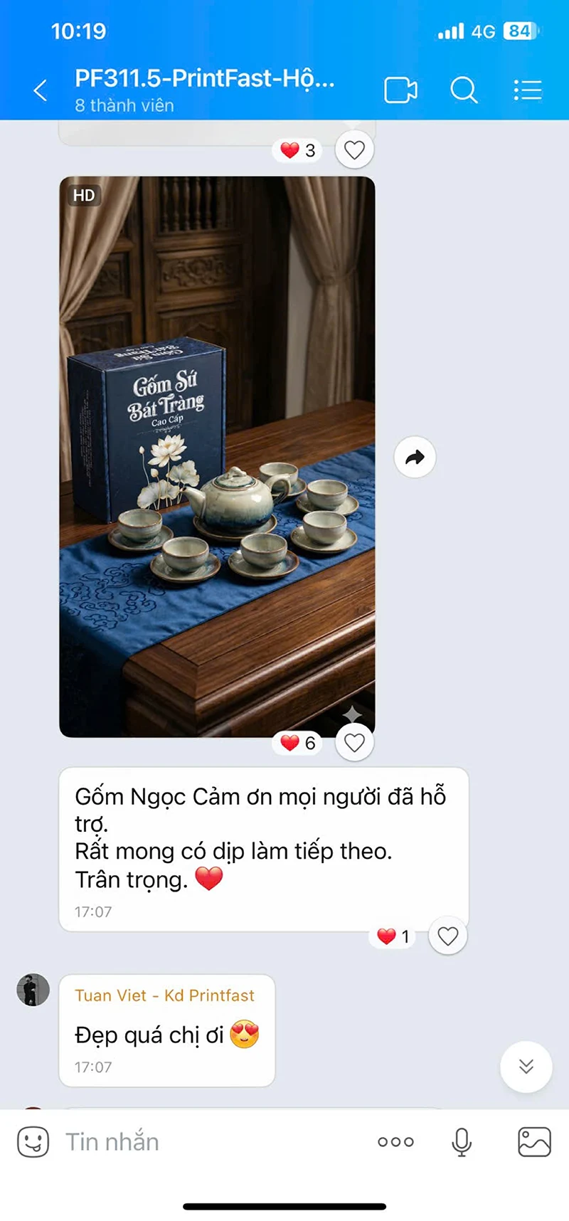 in hộp giấy